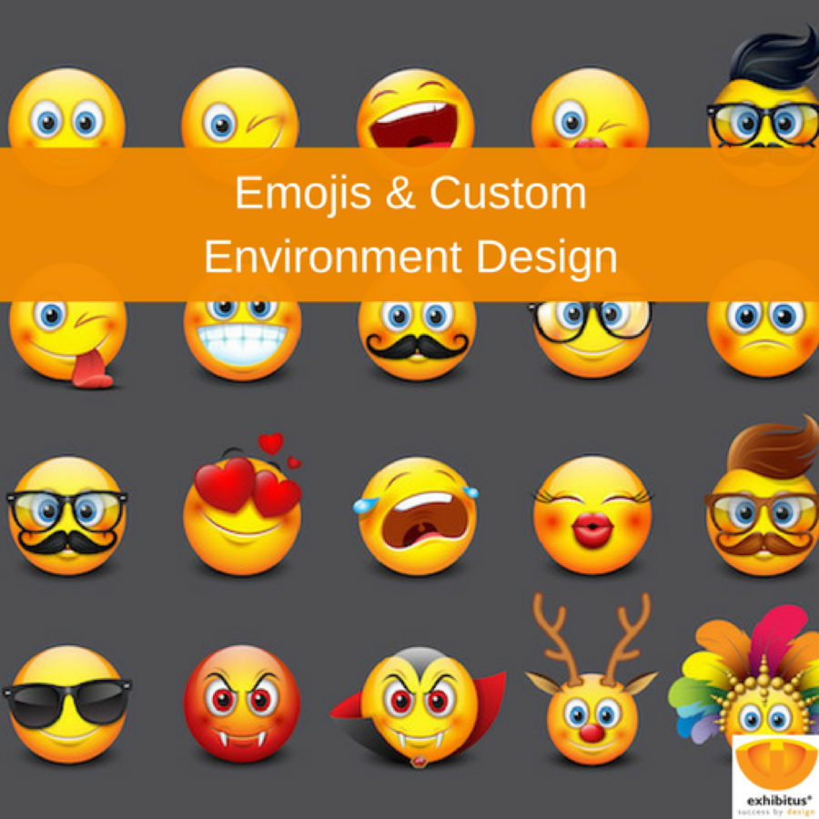 Emojis that Describe Custom Environment Design | Exhibitus